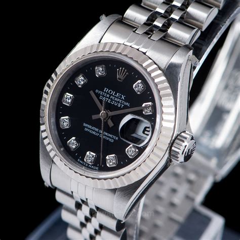 rolex oyster perpetual datejust silver face